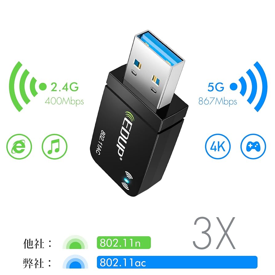 EDUP Bluetooth 4.0 USB WiFiアダプター　20個 Amazon.com: EDUP USB Bluetooth WiFi Adapter for PC